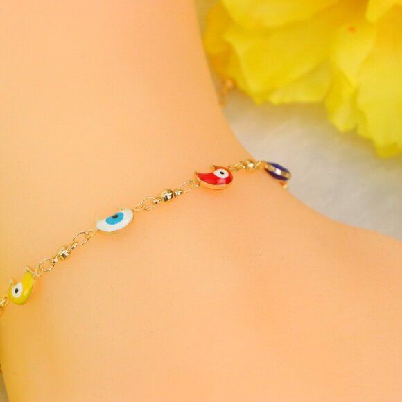 "Minimalist Anklet, Sleek & Modern Design, Women’s Fashion, YC110044-A - Picture 8 of 10